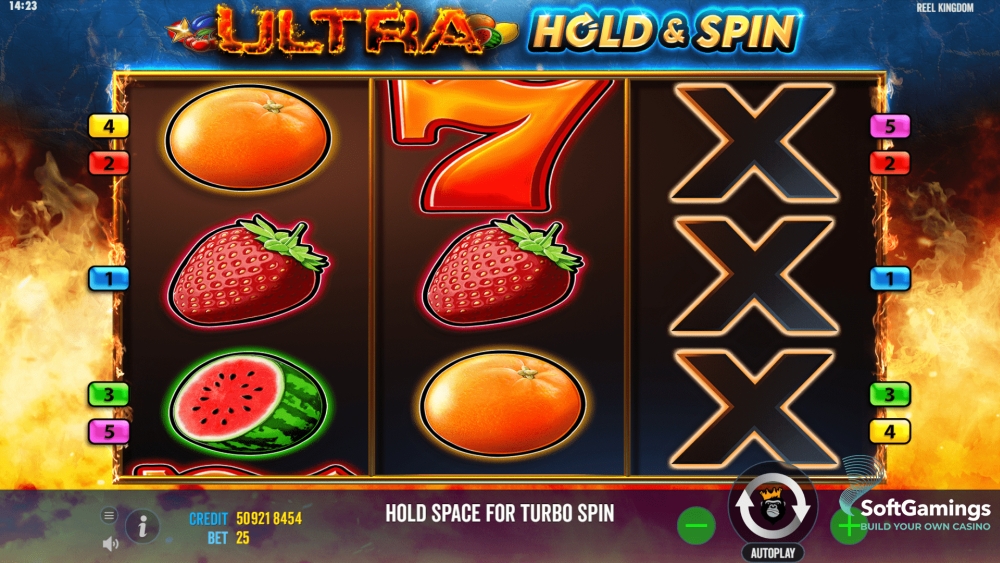 Играйте в онлайн слоты «Ultra Hold and Spin» от казино Дрифт